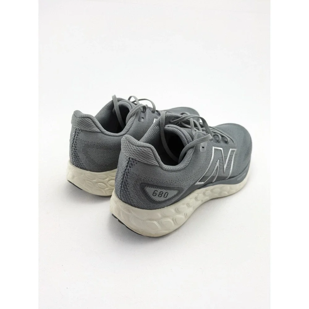 Mens New Balance 680 Fresh Foam Gray Comfort Running Shoes M680LG8 Size 9.5